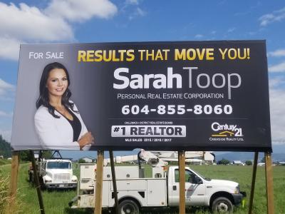 Billboard Installation - Sarah Toop
